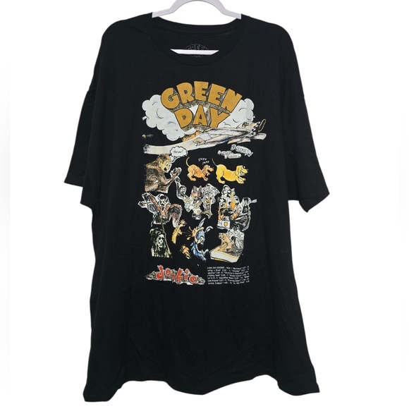 Green Day Band Men's Graphic T-Shirt 3XL NWT - Picture 1 of 4